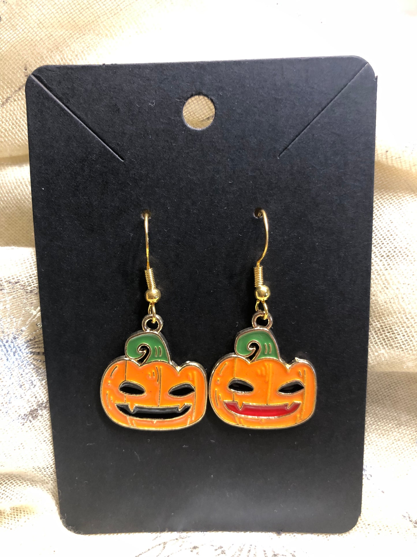 Boucles d’oreilles Citrouilles monstrueuses