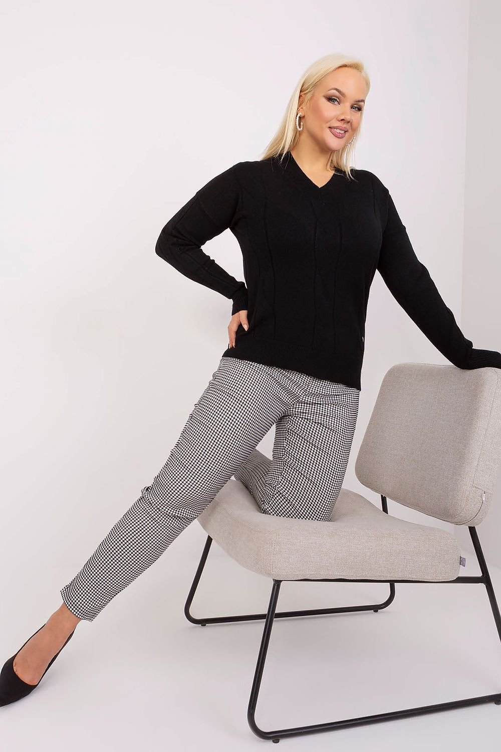 Chandail plus size model 190061