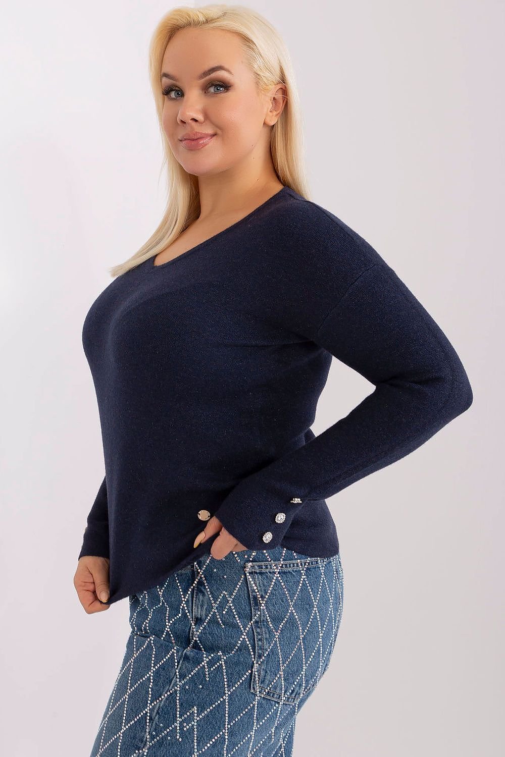 Chandail plus size model 190091