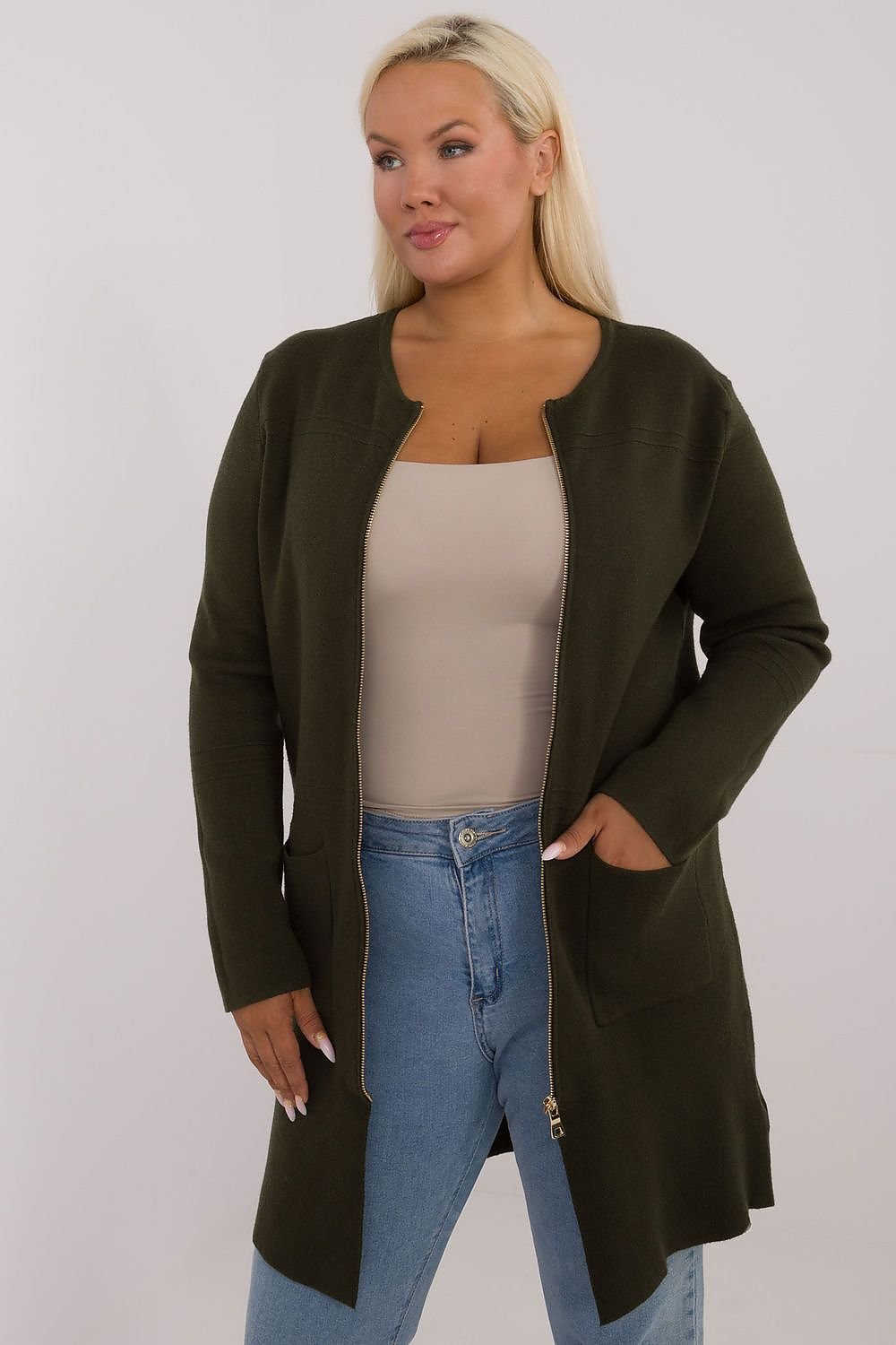 Chandail plus size model 201384