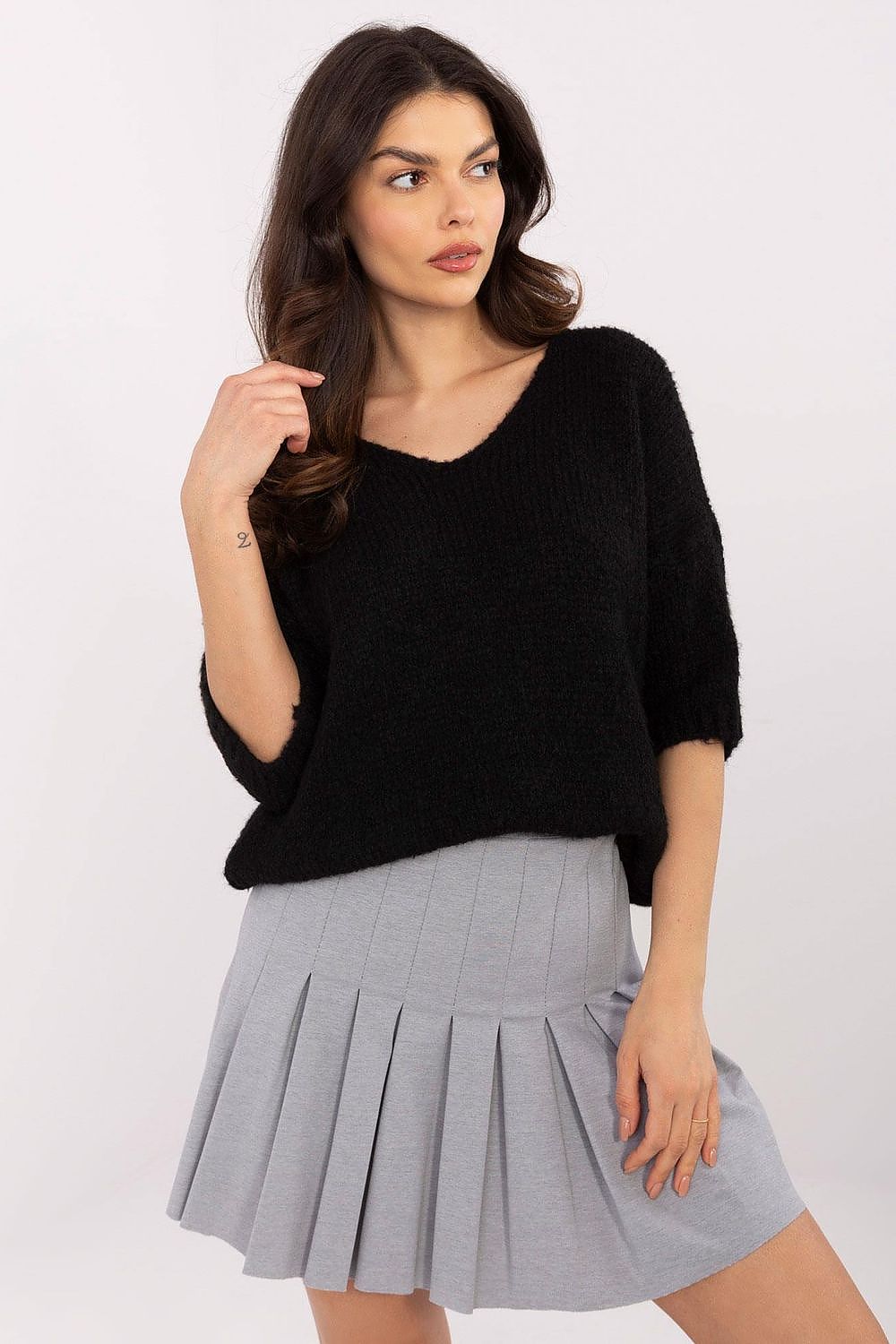 Pull à manches courtes model 208519 Italy Moda
