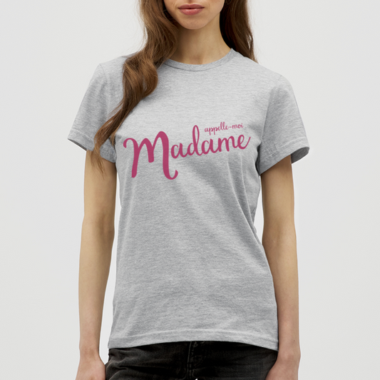 T-shirt Femme - gris chiné