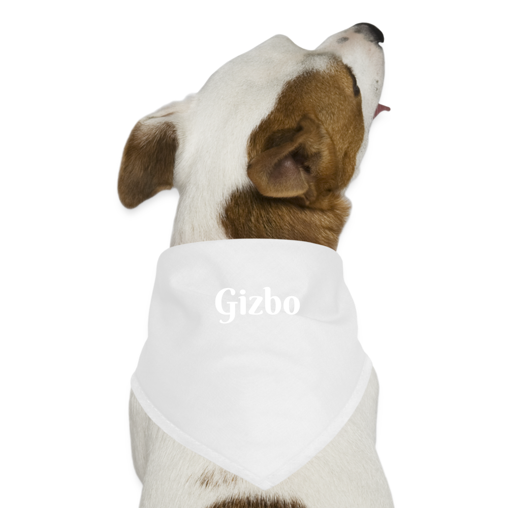 Bandana pour chien - blanc