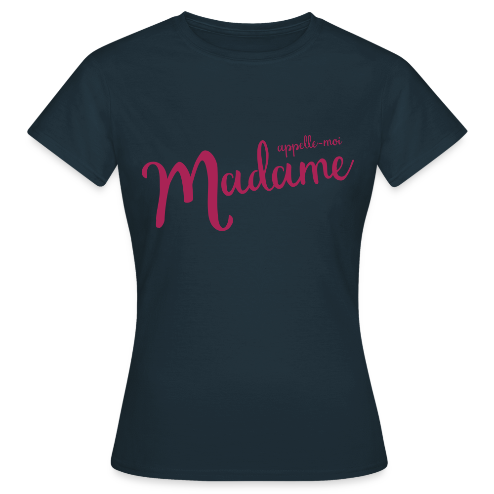 T-shirt Femme - marine