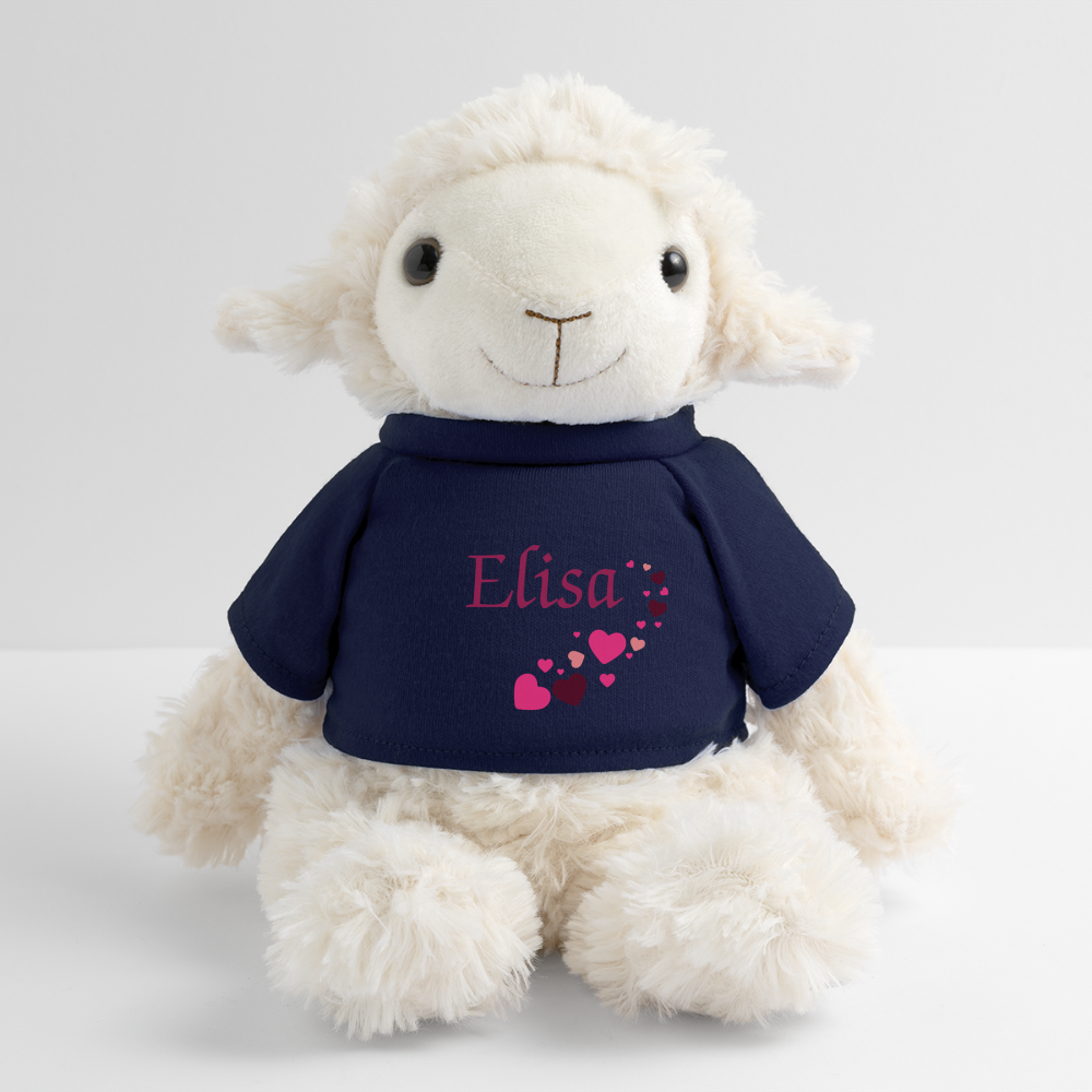 Mouton en peluche Annika MiniFeet® - bleu marine