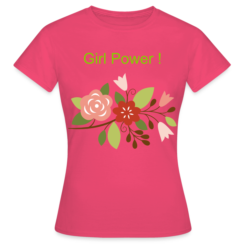 T-shirt Femme - rose azalée