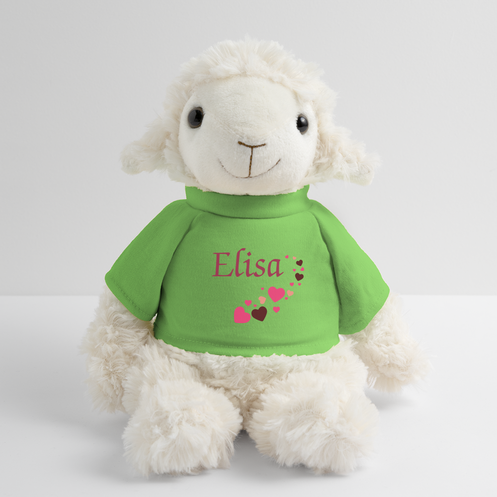 Mouton en peluche Annika MiniFeet® - vert clair