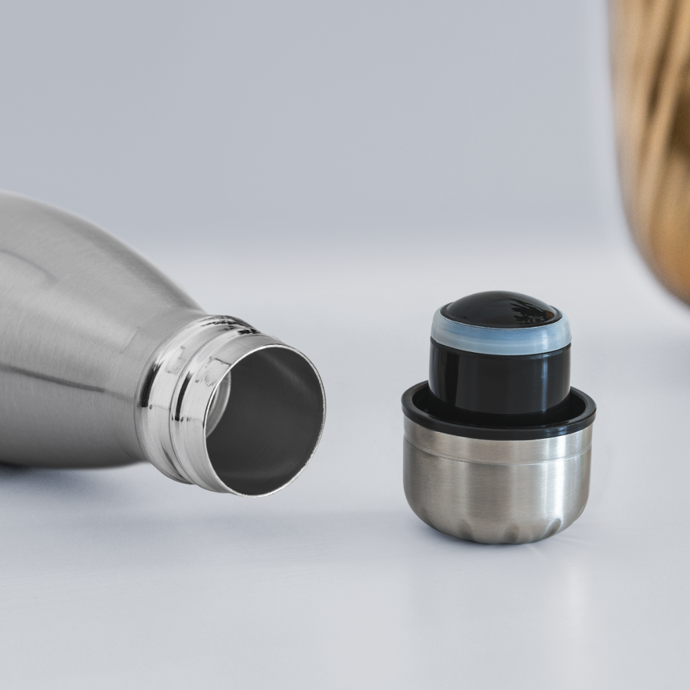 Réf020 - Bouteille isotherme - argent clair