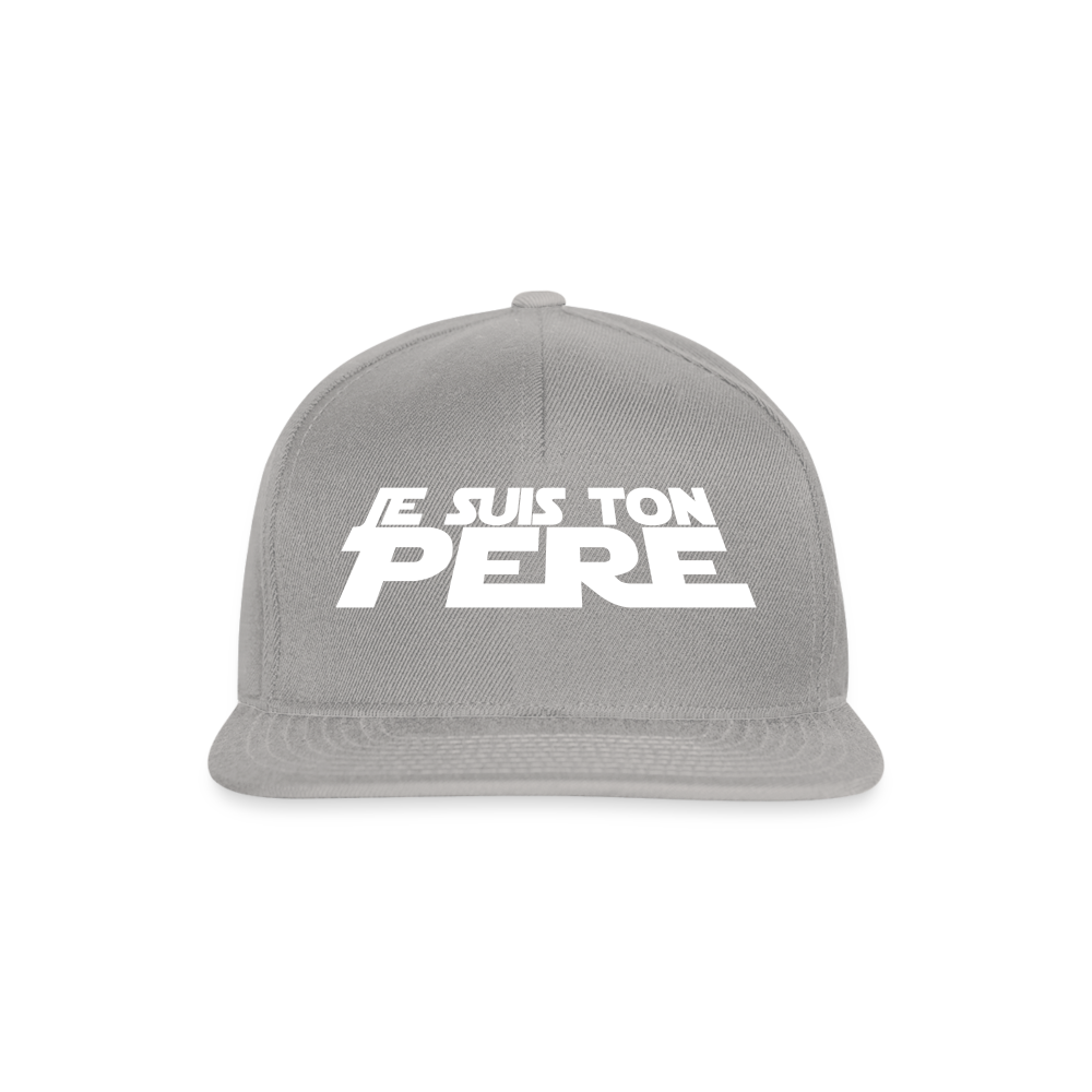 Casquette snapback - graphite/graphite