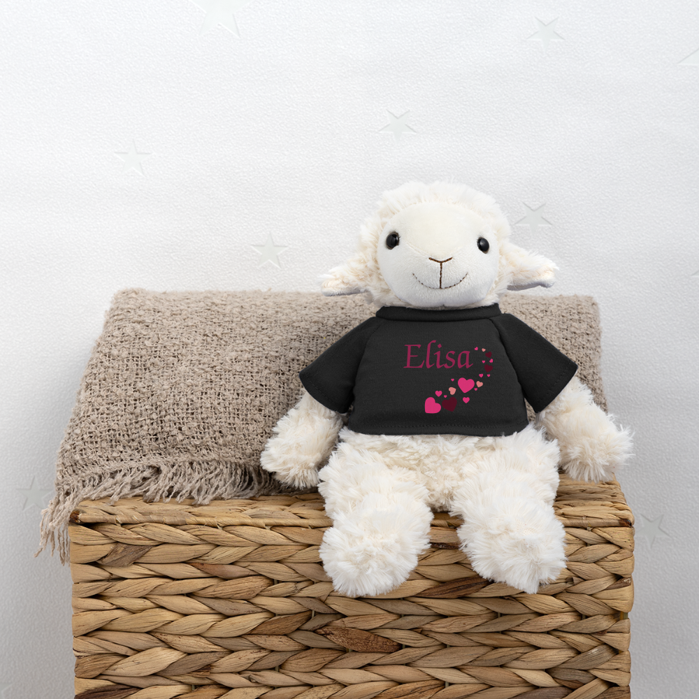 Mouton en peluche Annika MiniFeet® - noir