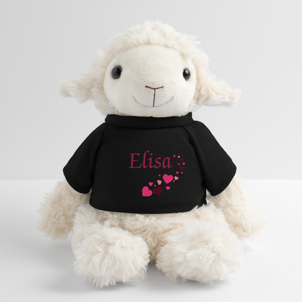 Mouton en peluche Annika MiniFeet® - noir