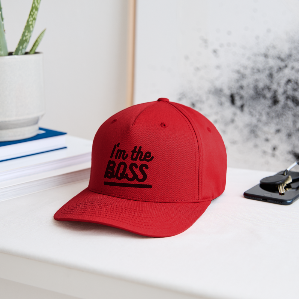 Casquette Flexfit - rouge