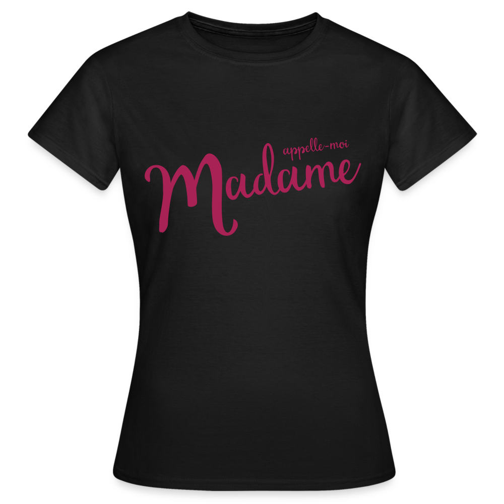T-shirt Femme - noir