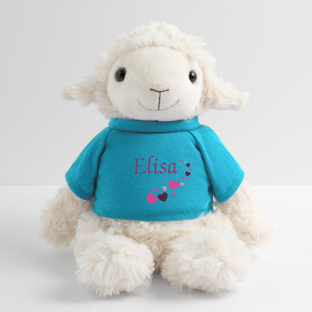 Mouton en peluche Annika MiniFeet® - bleu outremer