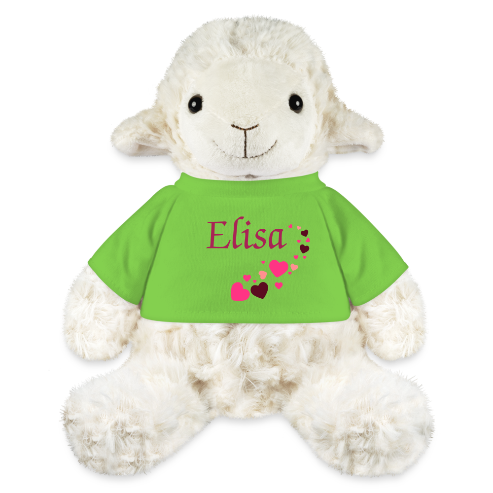 Mouton en peluche Annika MiniFeet® - vert clair