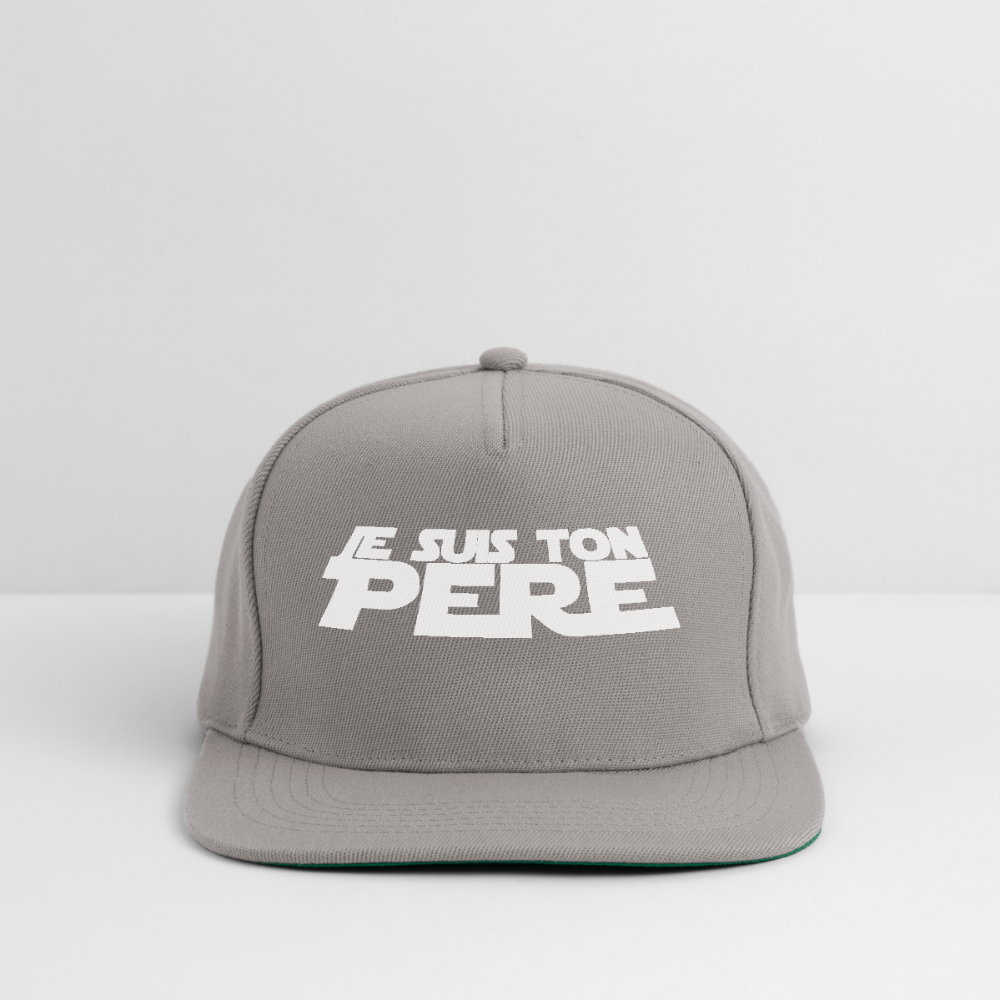 Casquette snapback - graphite/graphite