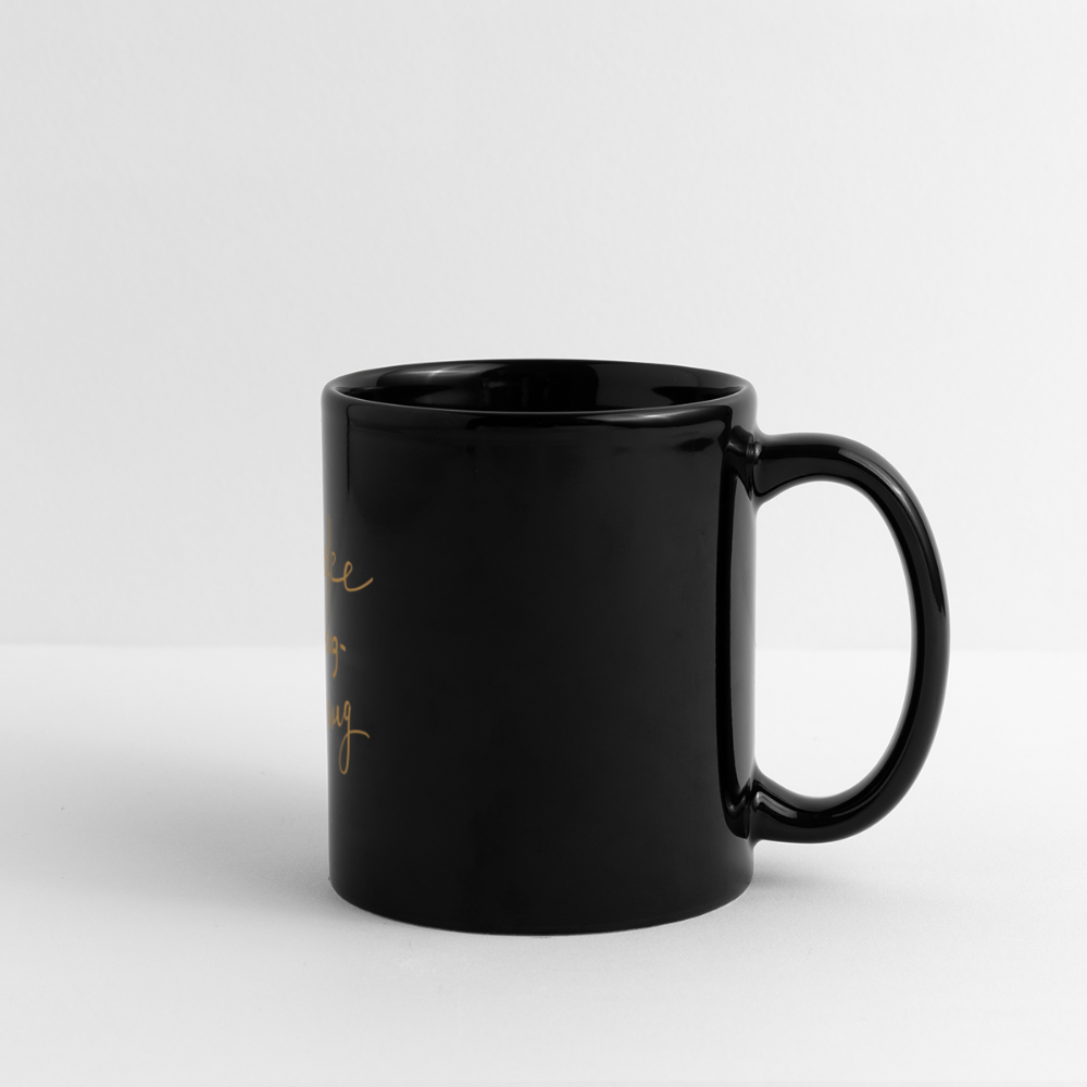Mug panoramique uni - noir