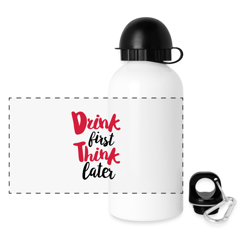 Gourde avec accessoires - blanc