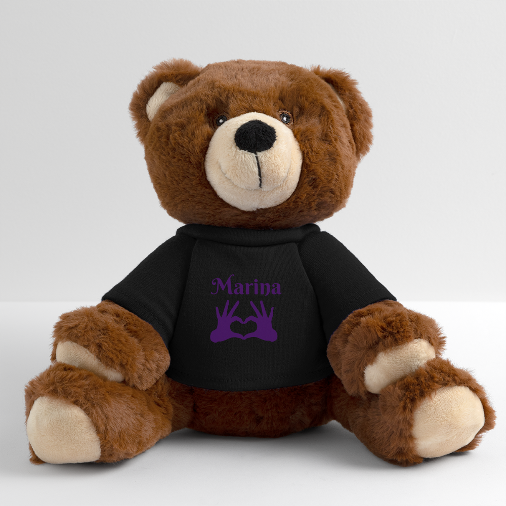 Nounours RecycelBär® marron - noir