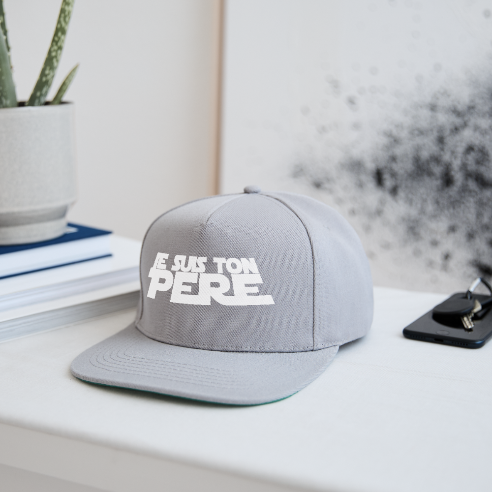Casquette snapback - graphite/graphite