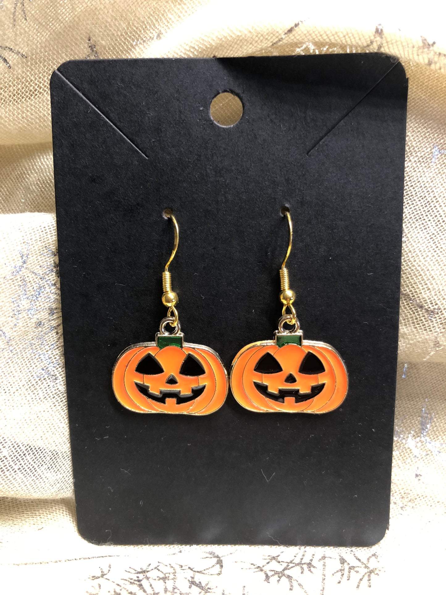Boucles d’oreilles Citrouilles