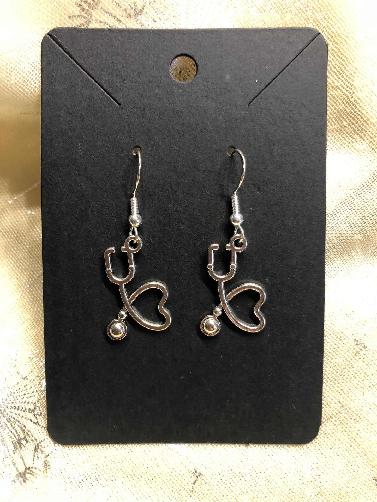 Boucles d’oreilles Stéthoscope