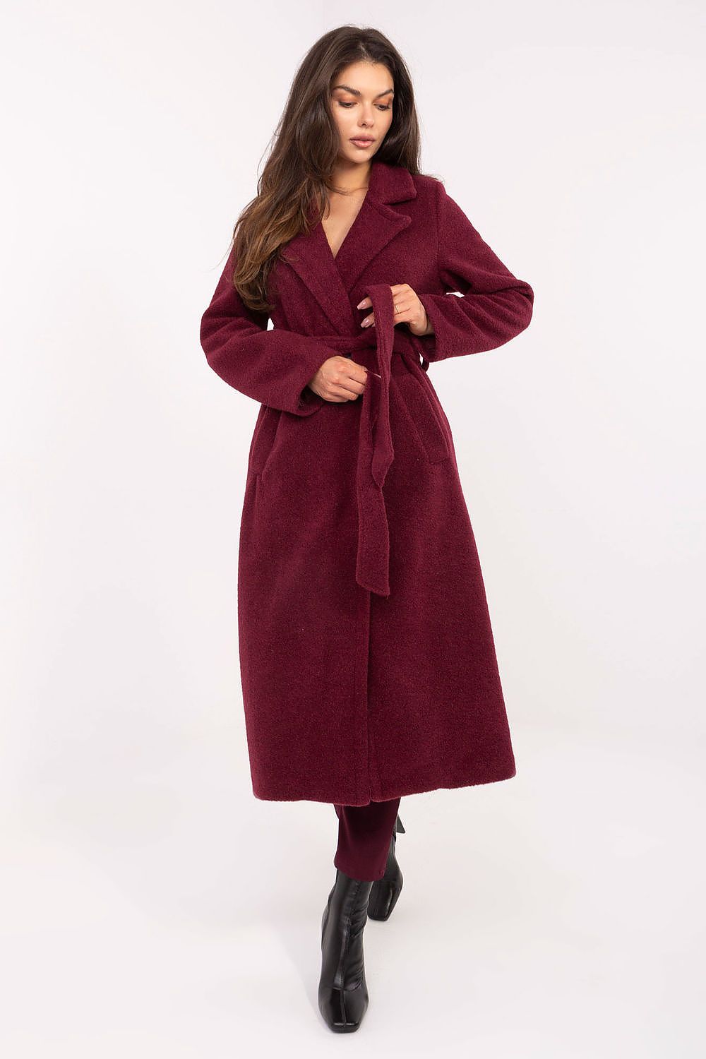  Manteau model 217440 Factory Price 
