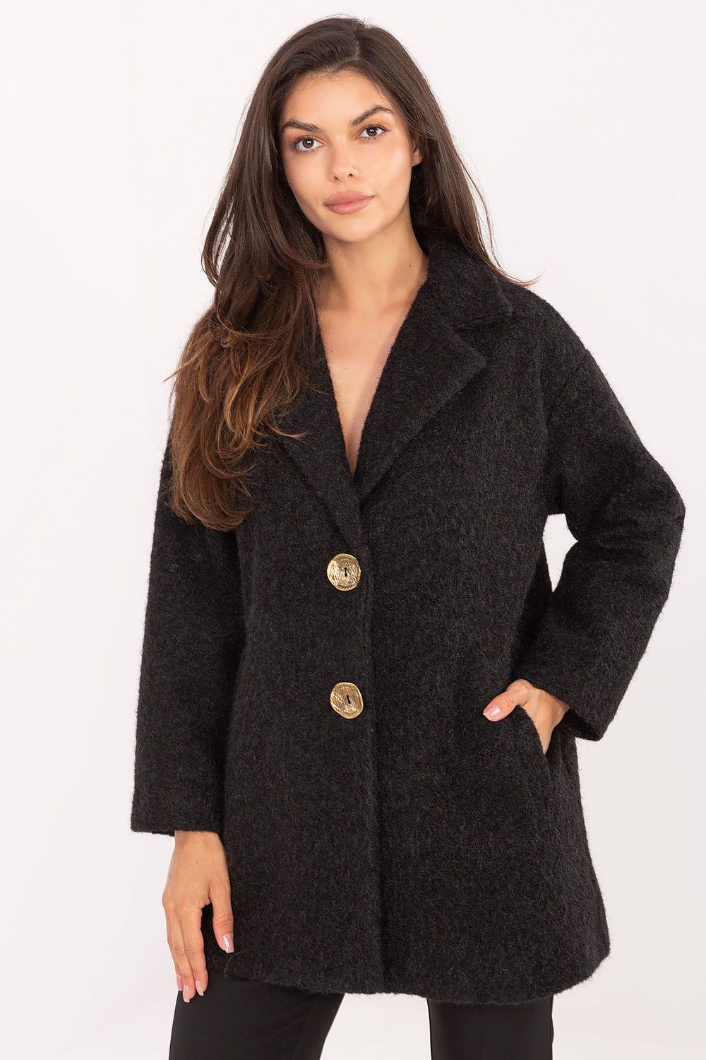  Manteau model 217447 Factory Price 