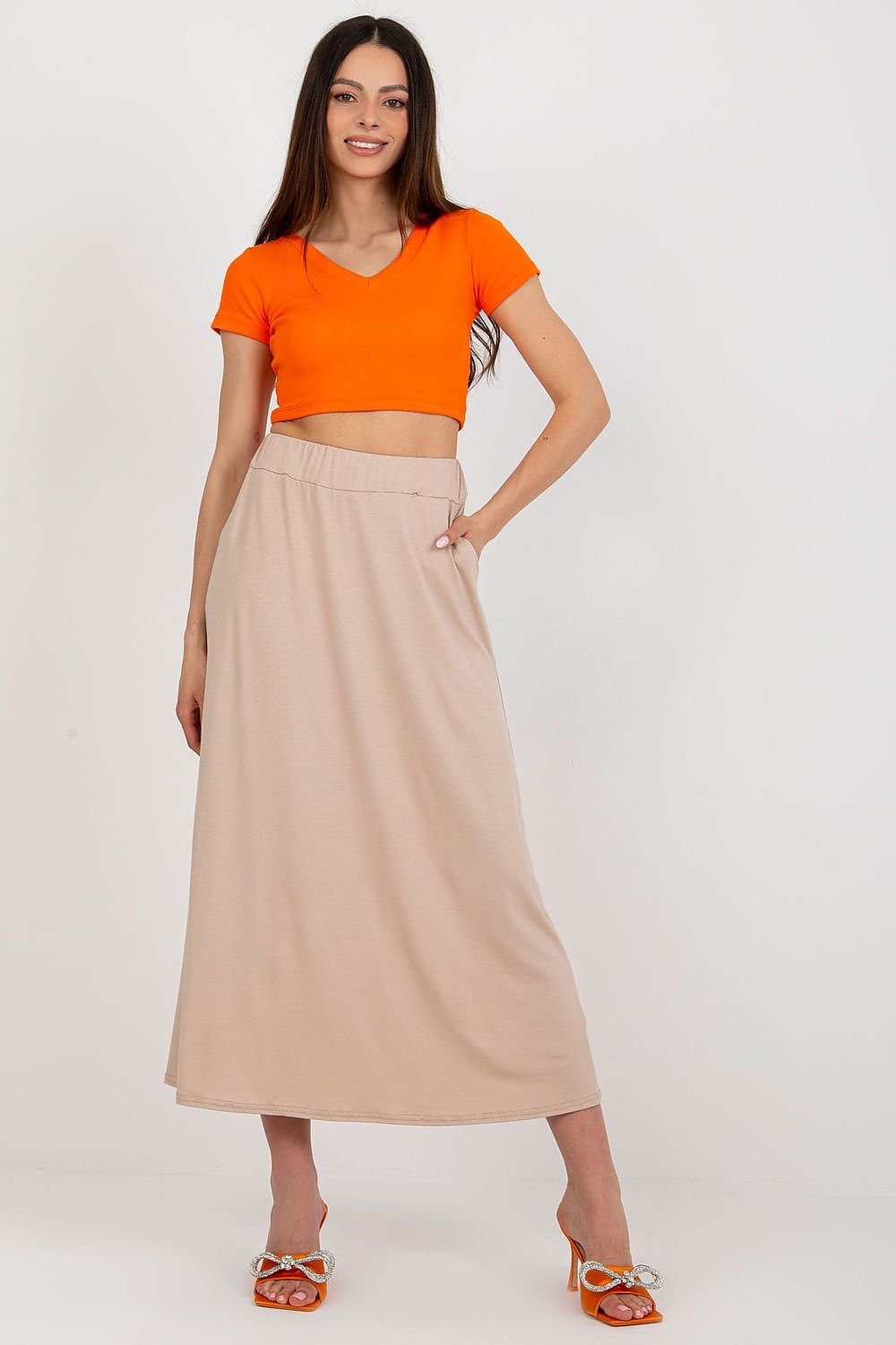 Jupe longue model 180215
